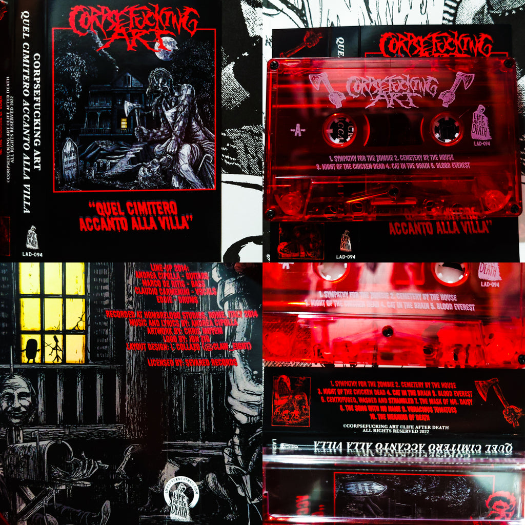 Corpsefucking Art tapes shipping now!