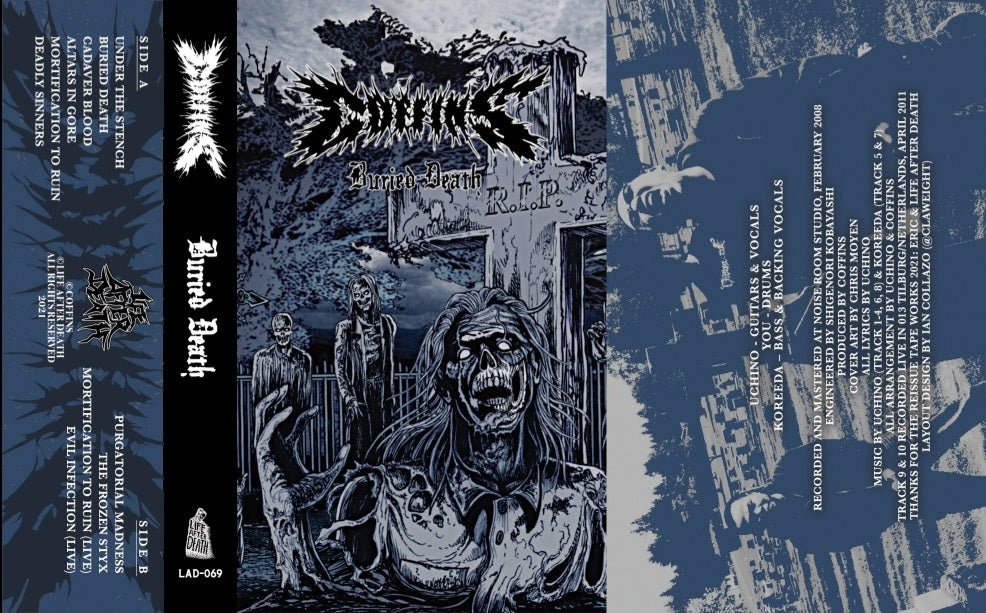 Coffins - "Buried Death" tape reissue out next week!