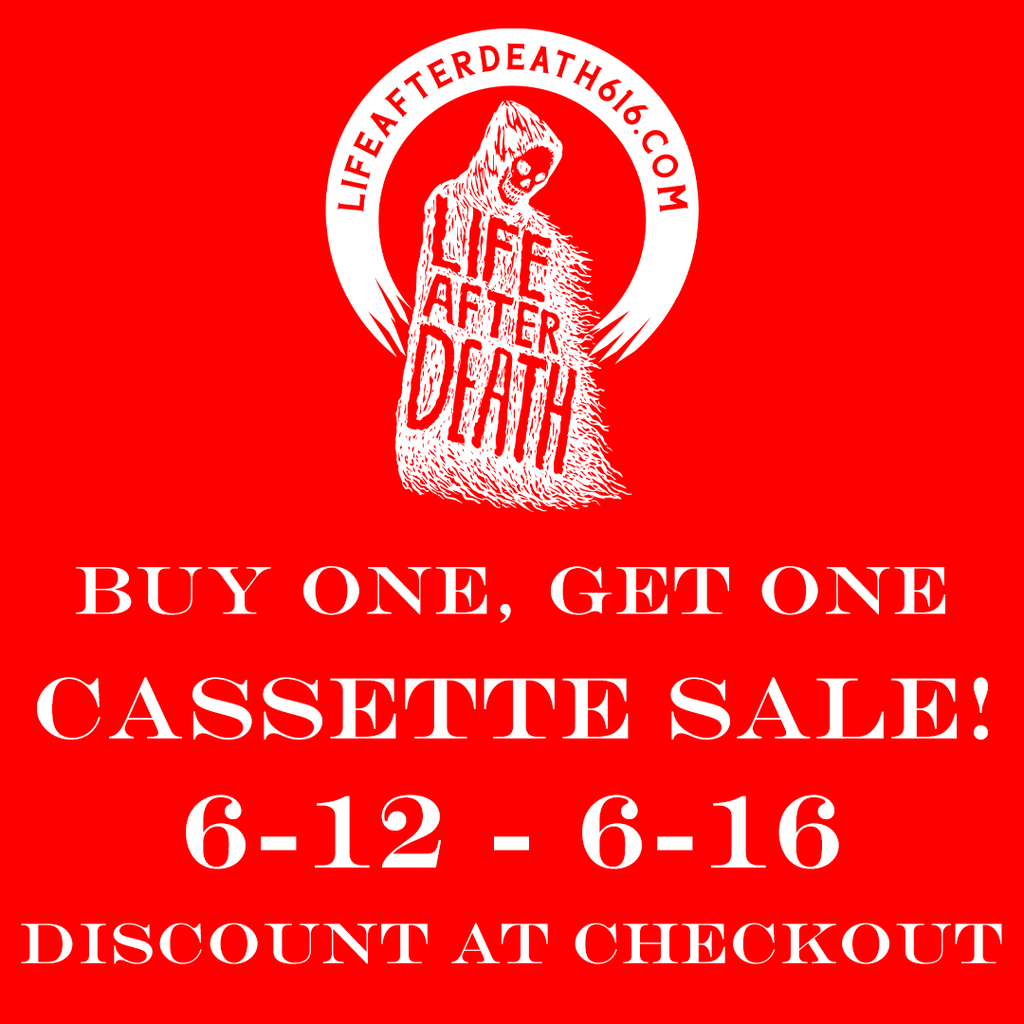 Buy one, get one cassette sale!