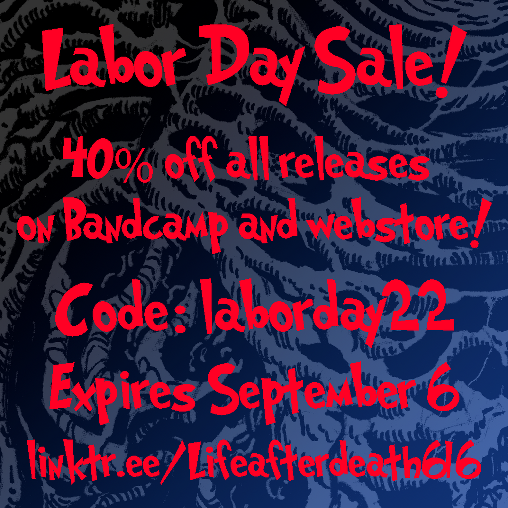 Bandcamp Friday / Labor Day Sale!