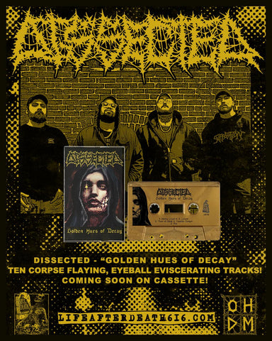 Dissected - "Golden Hues of Decay" Cassette