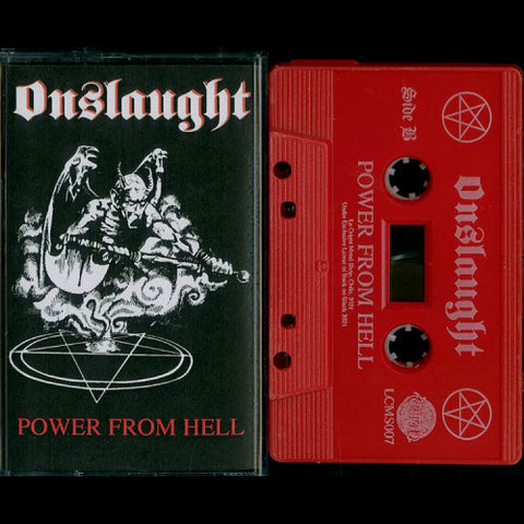 Onslaught - "Power From Hell" Cassette