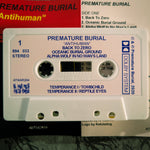 Premature Burial - "Antihuman" Cassette