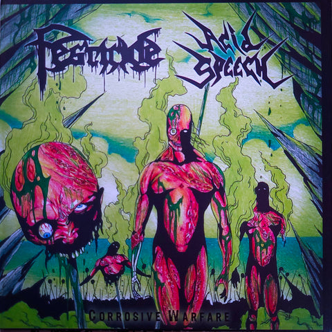 Pesticide / Acid Speech - "Corrosive Warfare" CD